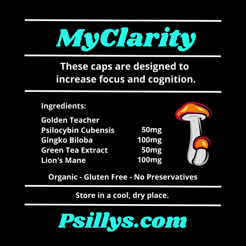 Psilly's MyClarity Microdose Caps